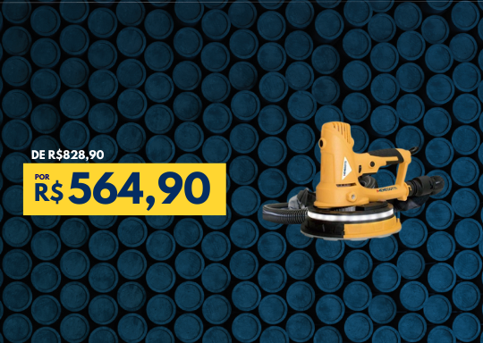 Lixadeira De Parede MLP 710 W Com Luz Led Motor 220 V Menegotti