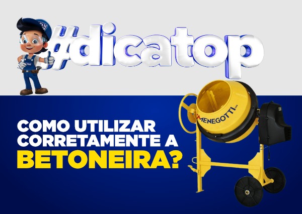 Como usar sua betoneira corretamente