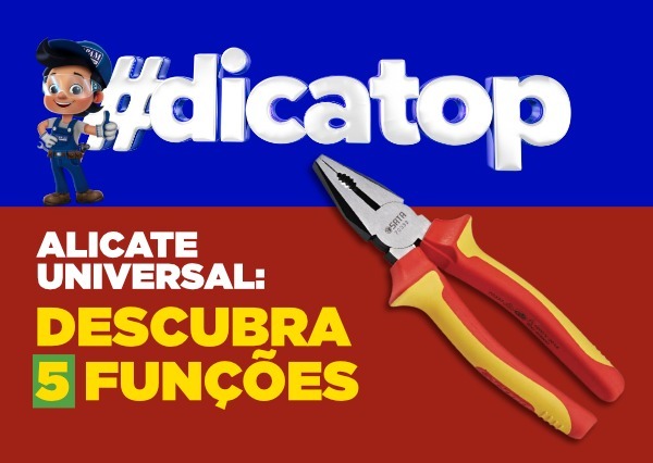 5 funcionalidades do ALicate Universal