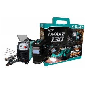 combo inversora de solda joy 133dv mais máscara automática 80 balmer
