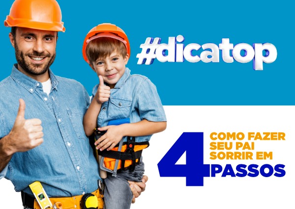 Banner Ferpam 4 passos como fazer seu pai sorrir