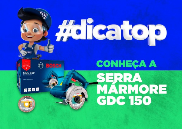 conheça a serra marmore gdc 150 bosch