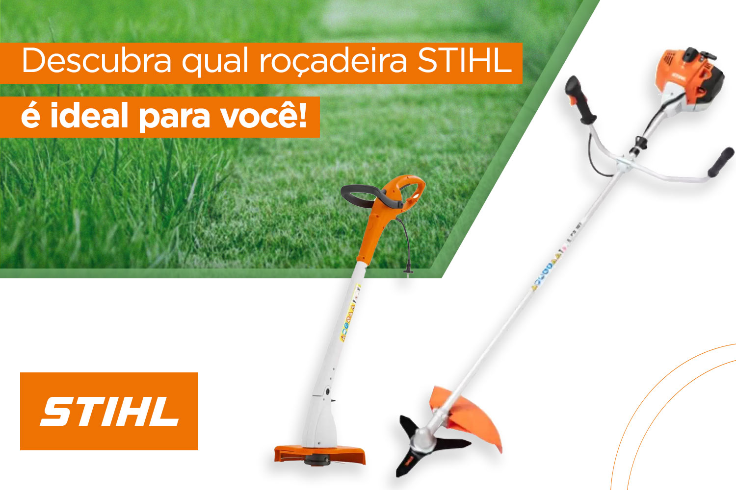Descubra qual roçadeira STIHL é ideal para você! - Blog Ferpam