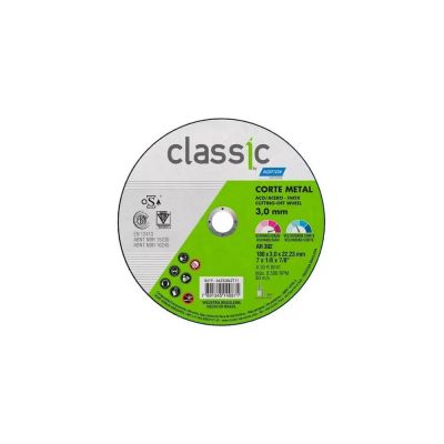 Disco De Corte Classic 7X1/8X7/8” AR302 Norton