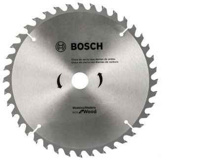 Disco de serra Circular Bosch Ecoline¸184, furo de 20 mm, espessura de 1,4 mm, 40 dentes Bosch  