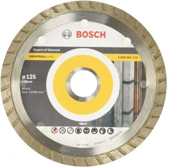 Disco de Corte Diamantado Bosch Turbo Universal 125mm Bosch
