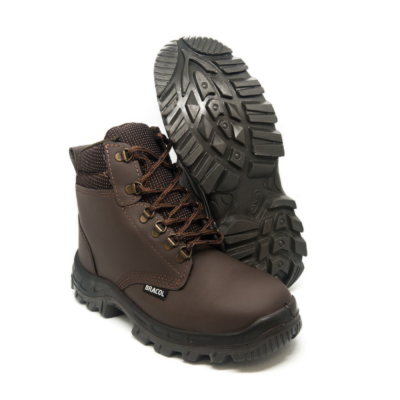 Botina Marrom Wook Boot Concetto Bracol N° 44