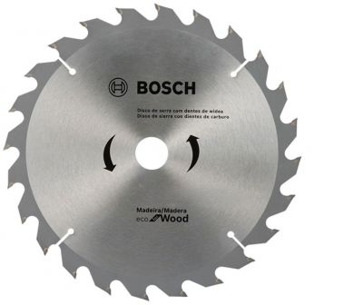 Disco de serra Circular Bosch Ecoline¸235, furo de 25 mm, espessura de 1,8 mm, 24 dentes Bosch