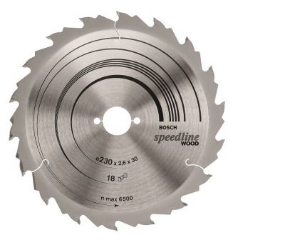 Disco de serra Circular Bosch Speedline Wood¸184, furo de 20 mm, espessura de 1,05 mm, 20 dentes Bosch