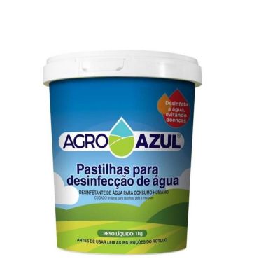 Pastilha Para Desinfecção de água 1kg Hidroazul