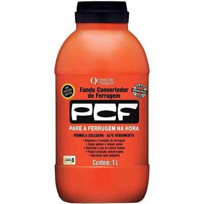 PCF Primer Convertedor De Ferrugem 1L Quimatic