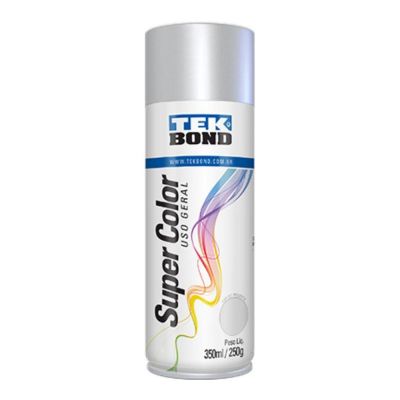 Tinta Spray Prata Metálico 350ml- TekBond