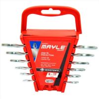 Jogo Chave Fixa 6mm a 17mm, com 6 Peças- Mayle
