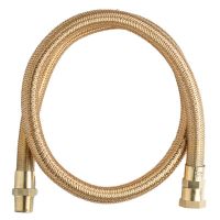 1.20 Metro de Mangueira Flexível de Tomback GLP/GN 1/2(I) x 1200mm R.1/2 BSPT(E) x 1/2 BSP(I) Maqenge