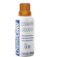 Corante Líquido Ocre 50ml Chemicolor