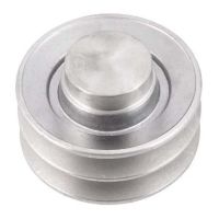 Polia Alumínio 2 Canais B 100mm Mademil