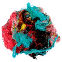 1 Kg De Estopa Pano De Limpeza Colorido So Estopas