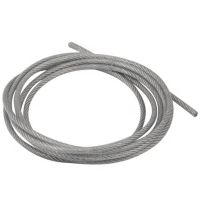 1 Metro de Cabo Aço Nautico 1/16" Int Vonder