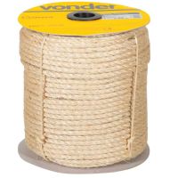 1 Metro de Corda Sisal 10mm 3/8 Pol. Vonder
