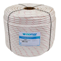 1 mt de Corda Trançada Poliamida 12 mm - Linha De Vida Riomar Cordas