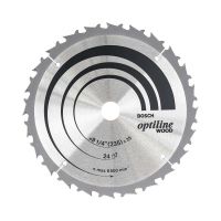 Disco Serra Circular Optiline Wood 235x25mm 24 Dentes Bosch