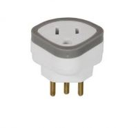 Adaptador de Tomadas 2P+T 10A/250V 1629 Daneva