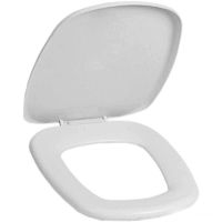 Assento Sanitário Almofadado Aspen Branco  Durin