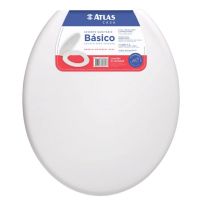 Assento Sanitário Básico Branco PR1060-2 Atlas 
