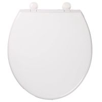 Assento Sanitário Fechamento Suave Oval Branco AT4063-2 Atlas