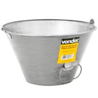 Balde Para Concreto De Ferro 10 Litros Vonder