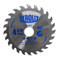 Disco Serra Circular 110x20mm 4 3/8" 24 dentes Tyrolit
