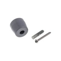 Batedor Para Porta Chato Cinza Bemfixa 9051