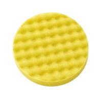 Boina Espuma Waffle 5 Pol. 80 Corte Médio Amarela Sigma Tools