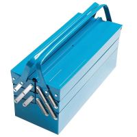 Caixa de Ferramentas Sanfonada Azul Com 5 Gavetas Tramontina  