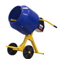 Betoneira Compacta 130 Litros 1/2 CV 4 Polos Monofásica Azul Menegotti 