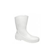Bota De Borracha Branca Curta Nº 35 Marluvas