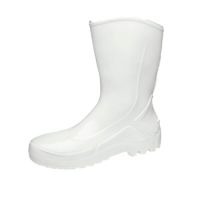 Bota De Borracha Branca Curta N° 36 Marluvas
