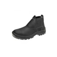 Botina Bi Elástico Bico PVC N°35 Vulcaflex