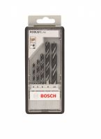 Jogo de Brocas Robust Line para Madeira 3 Pontas 4,0-10,0mm com 5 unidades Bosch