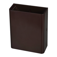 Arandela cor Café Elegance Led IP65 3000k 3W- Avant Bivolt