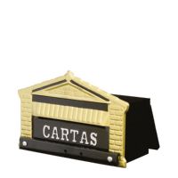 Caixa De Correio Tijolinho Popular Metalúrgica Dragão