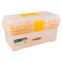 Caixa Plástica para Ferramentas com Bandeja Removível CPV 0330 Vonder