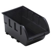 Caixa Plástica para Prateleira Nº 5 Preta Marcon