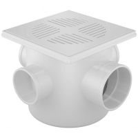 Caixa Sifonada Quadrada 100x100x50 Fortlev