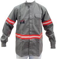 Camisa Unifort com Refletivo NR10 Cinza Tamanho M Sayro