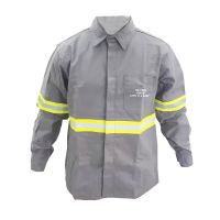 Camisa Unifort Cor Cinza NR10 Tamanho GG Protefer