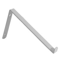 Cantoneira Ferro Invertida Branca 20 cm Hayner 