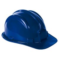 Capacete Aba Frontal com Carneira Azul Plastcor 