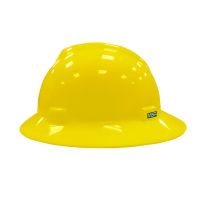 Capacete Amarelo Msa Aba Total Com Jugular Prot Cap