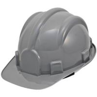 Capacete Aba Frontal com Carneira Cinza Plastcor 
